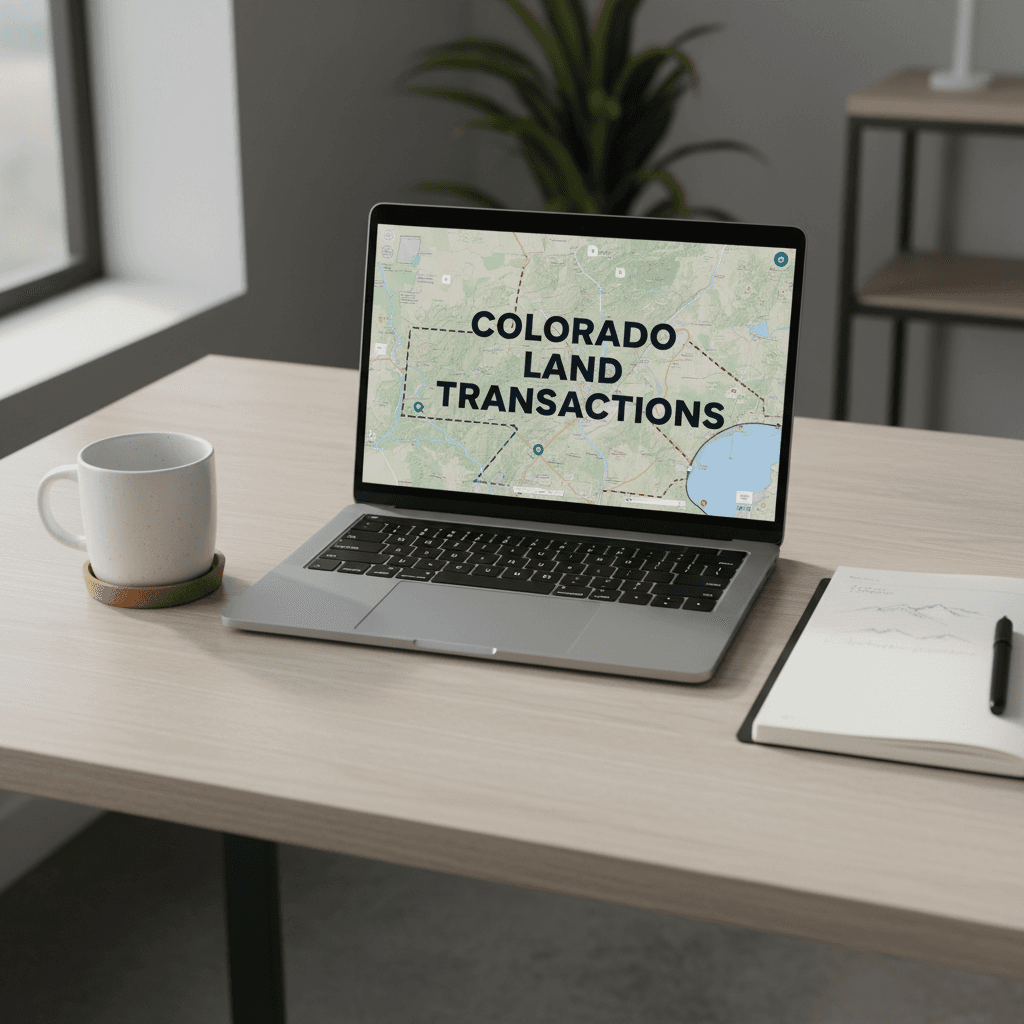 Remote land sales management with Colorado focus